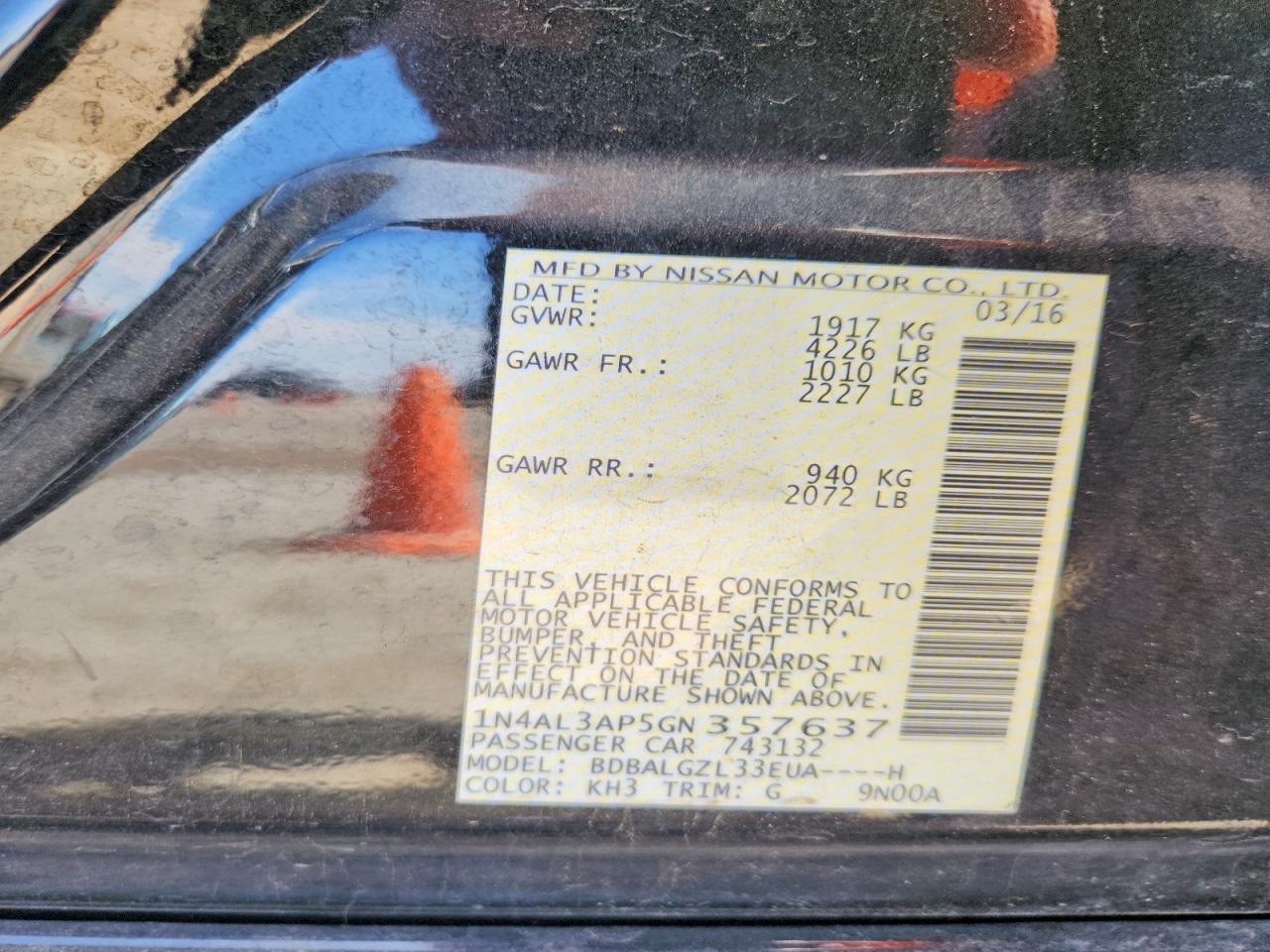 Nissan Altima 2.5 S