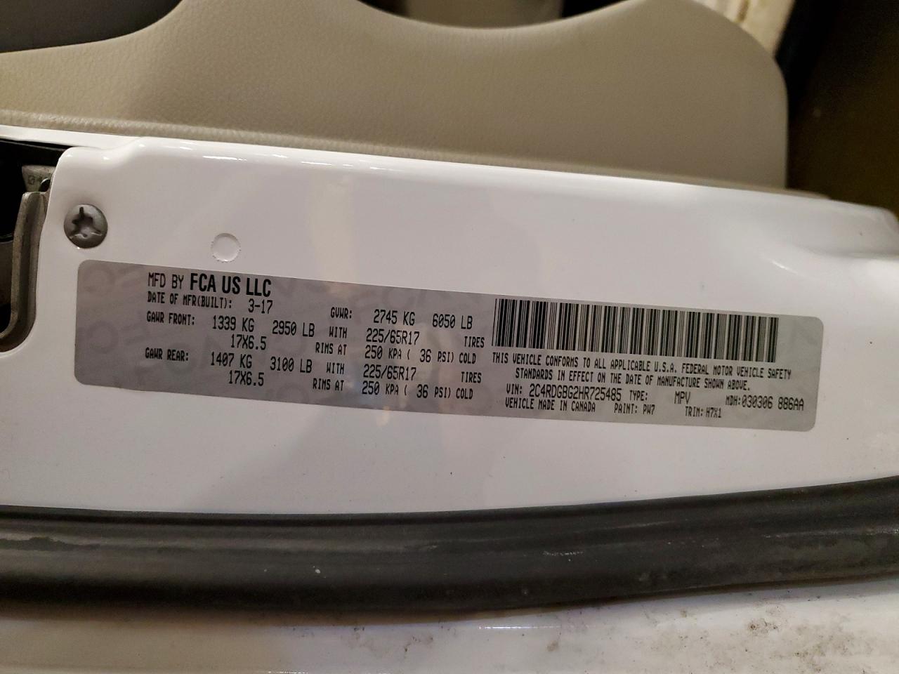 Dodge Caravan Se