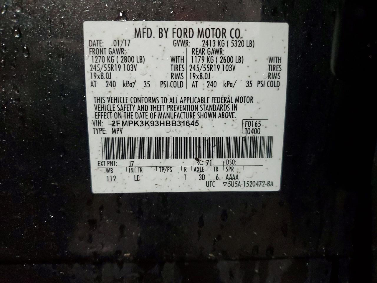 Ford Edge Titanium