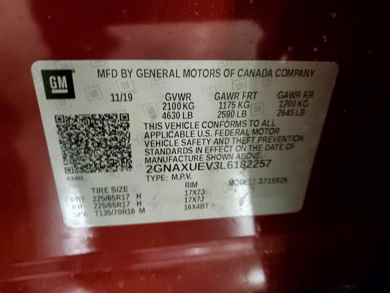 Chevrolet Equinox Lt
