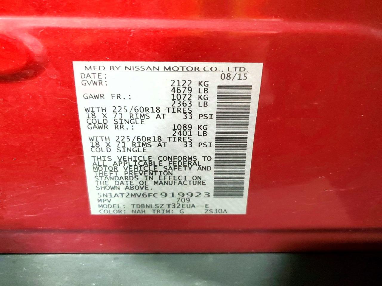 Nissan Rogue Sl
