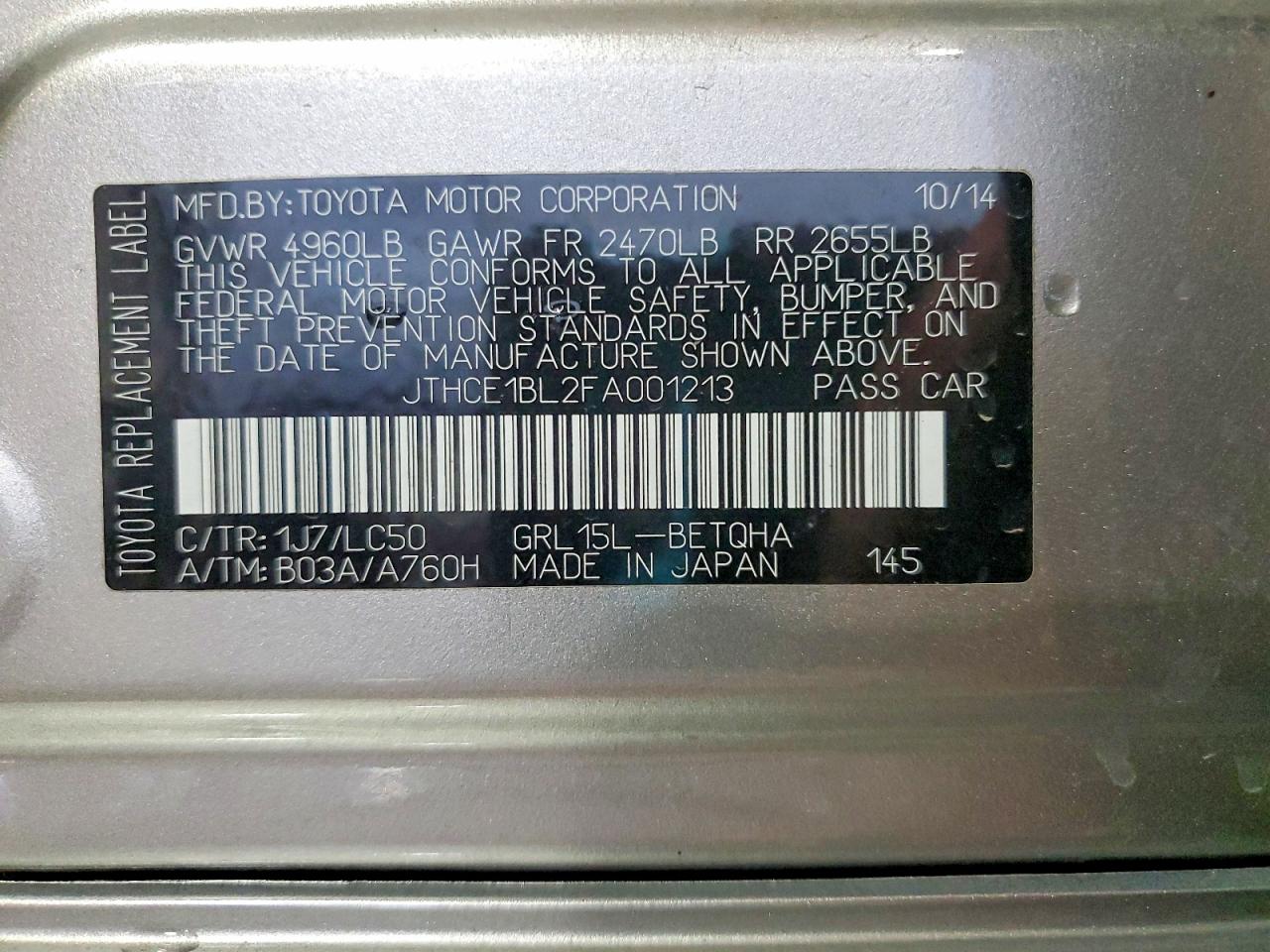 Lexus Gs 350