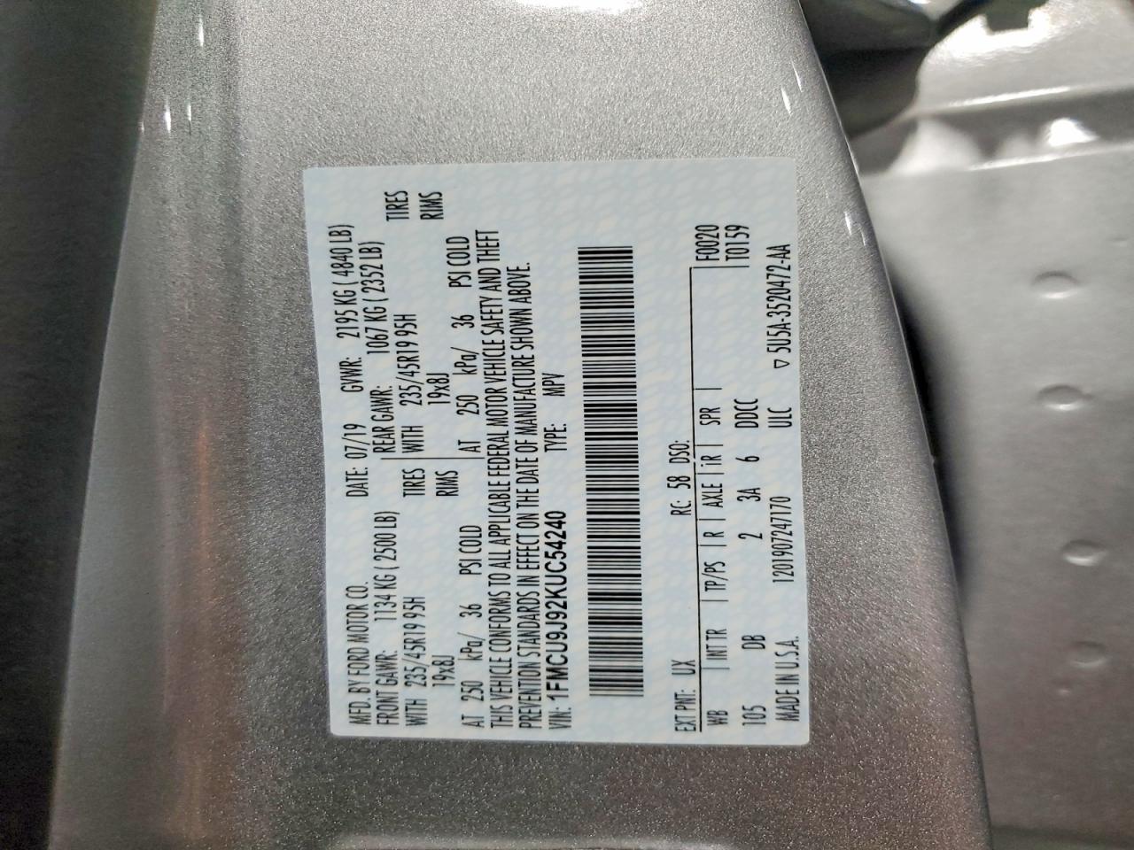 Ford Escape Titanium