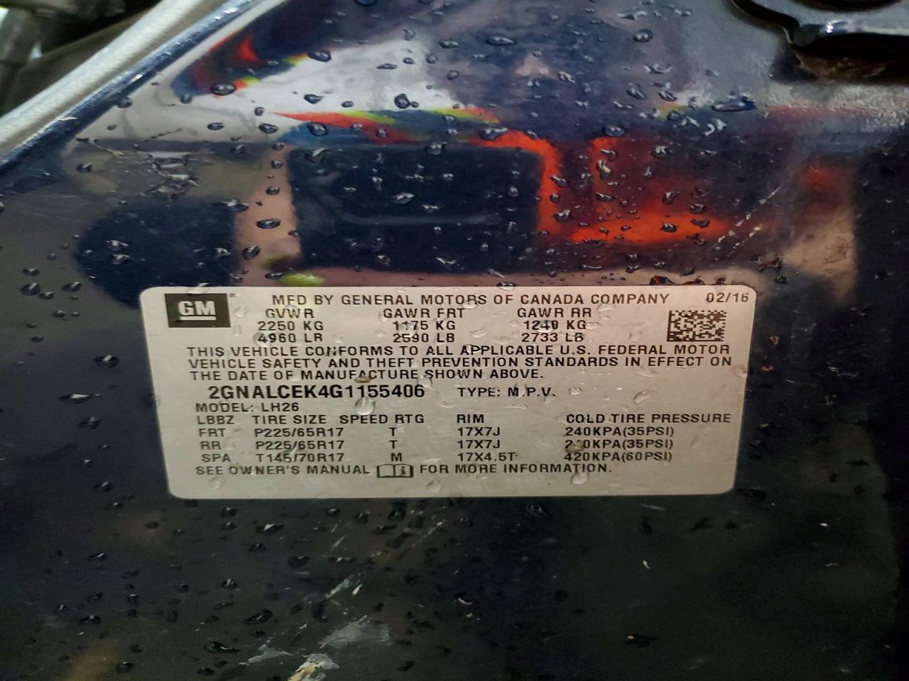 Chevrolet Equinox Lt