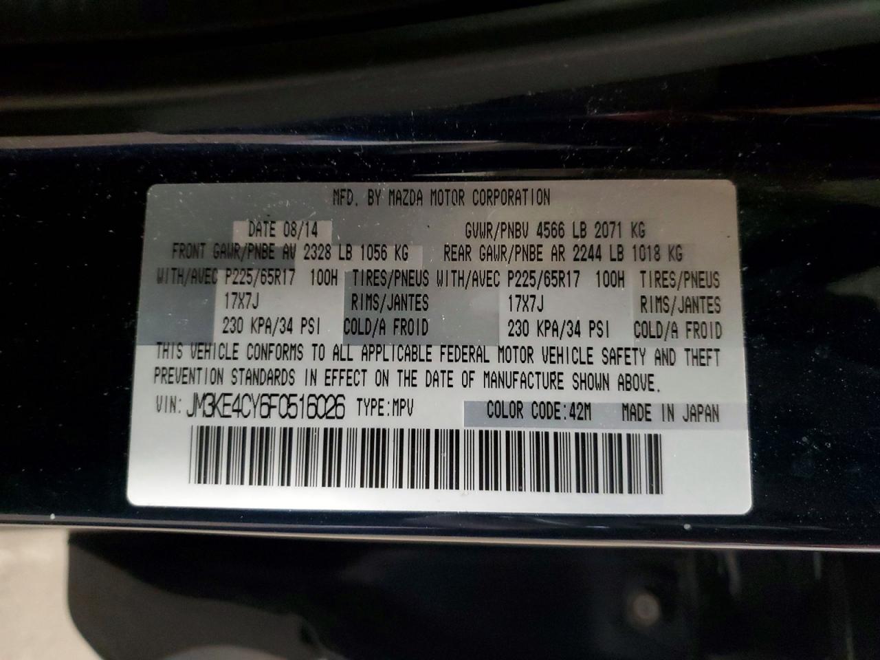 Mazda Cx Touring