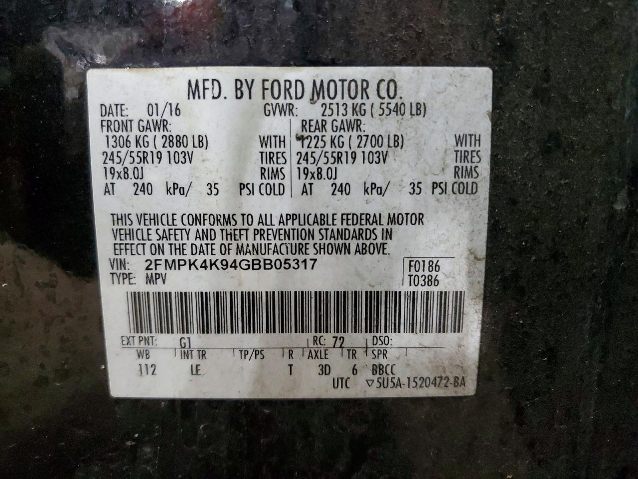 Ford Edge Titanium