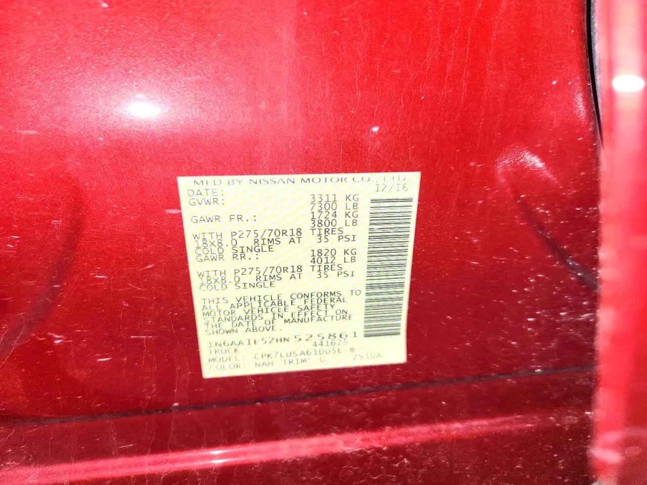 Nissan Titan Pro-4x