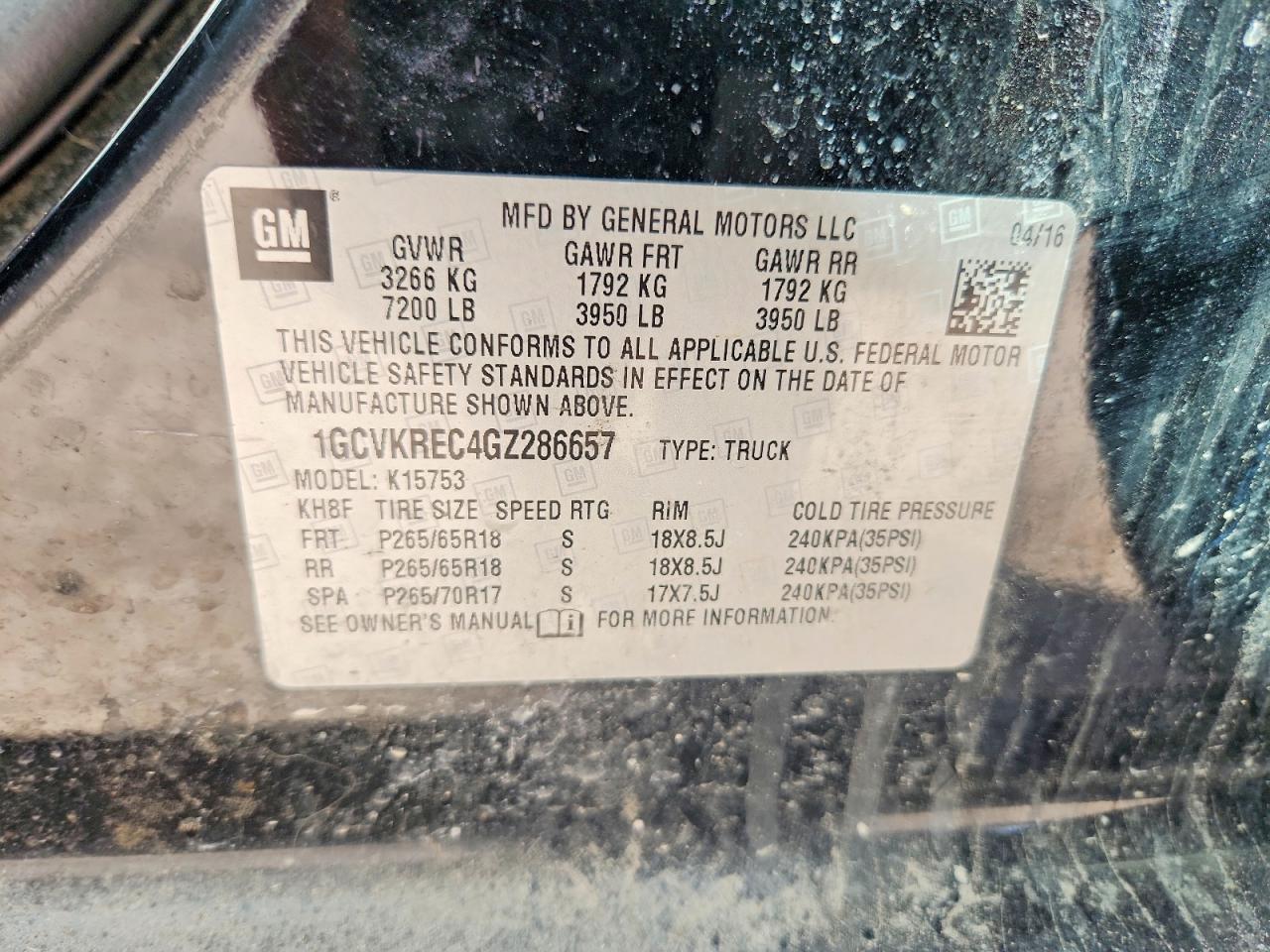 Chevrolet Silverado K1500 Lt