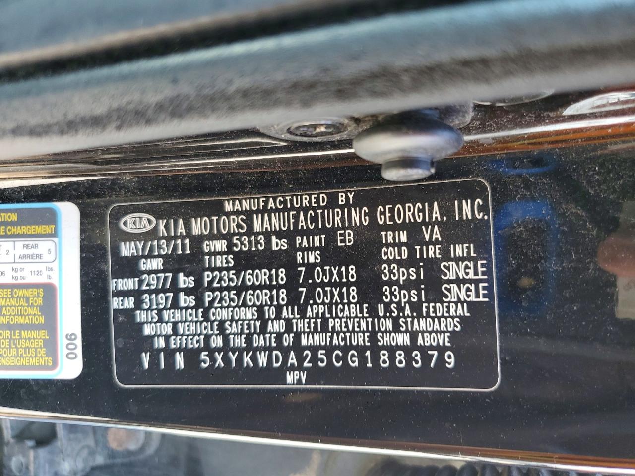 Kia Sorento Sx