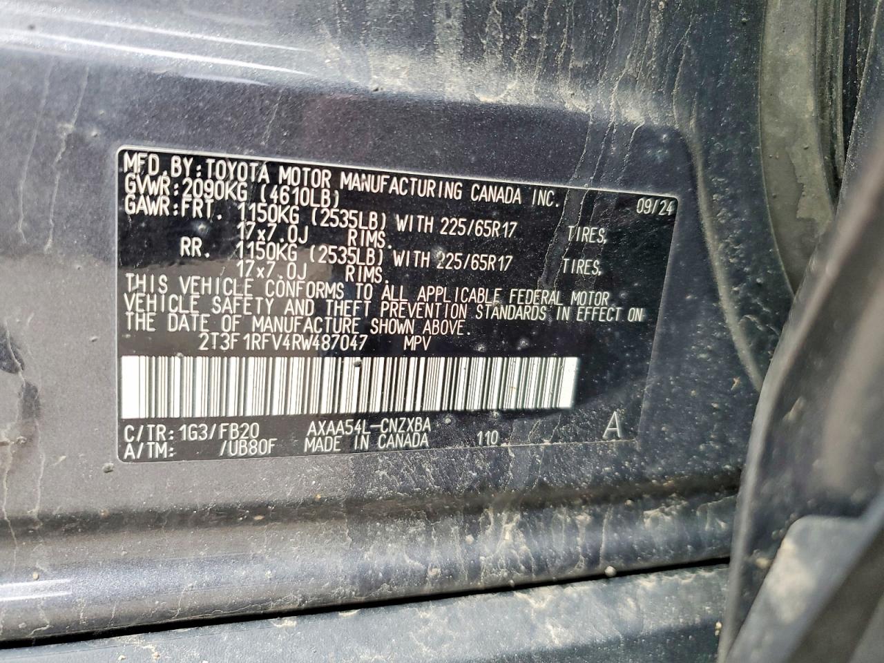 Toyota RAV4 Le