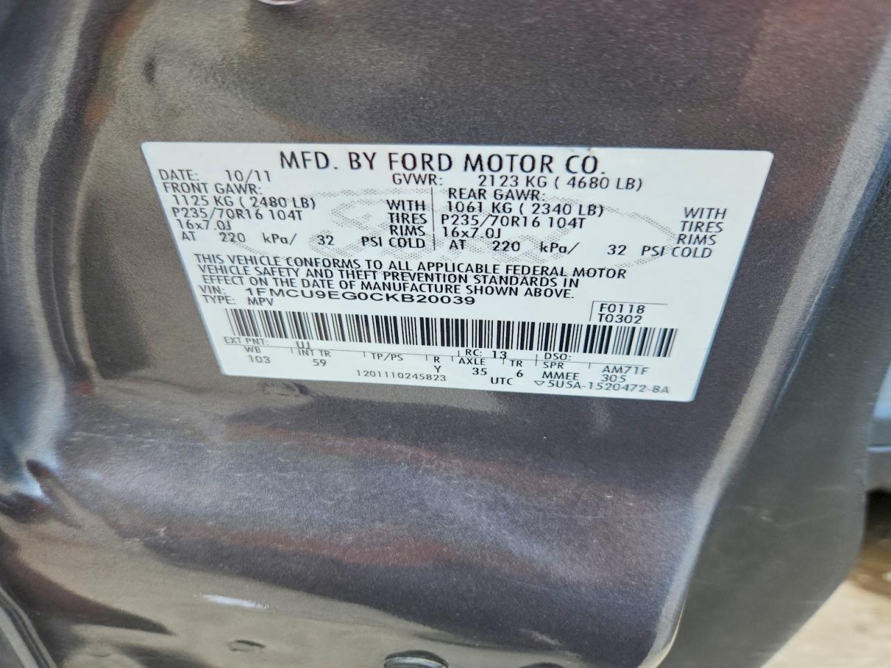 Ford Escape Limited