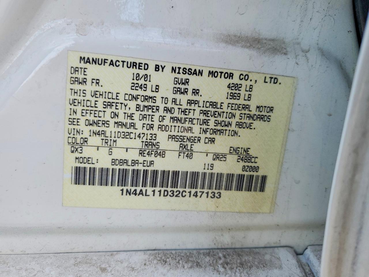 Nissan Altima 2.5