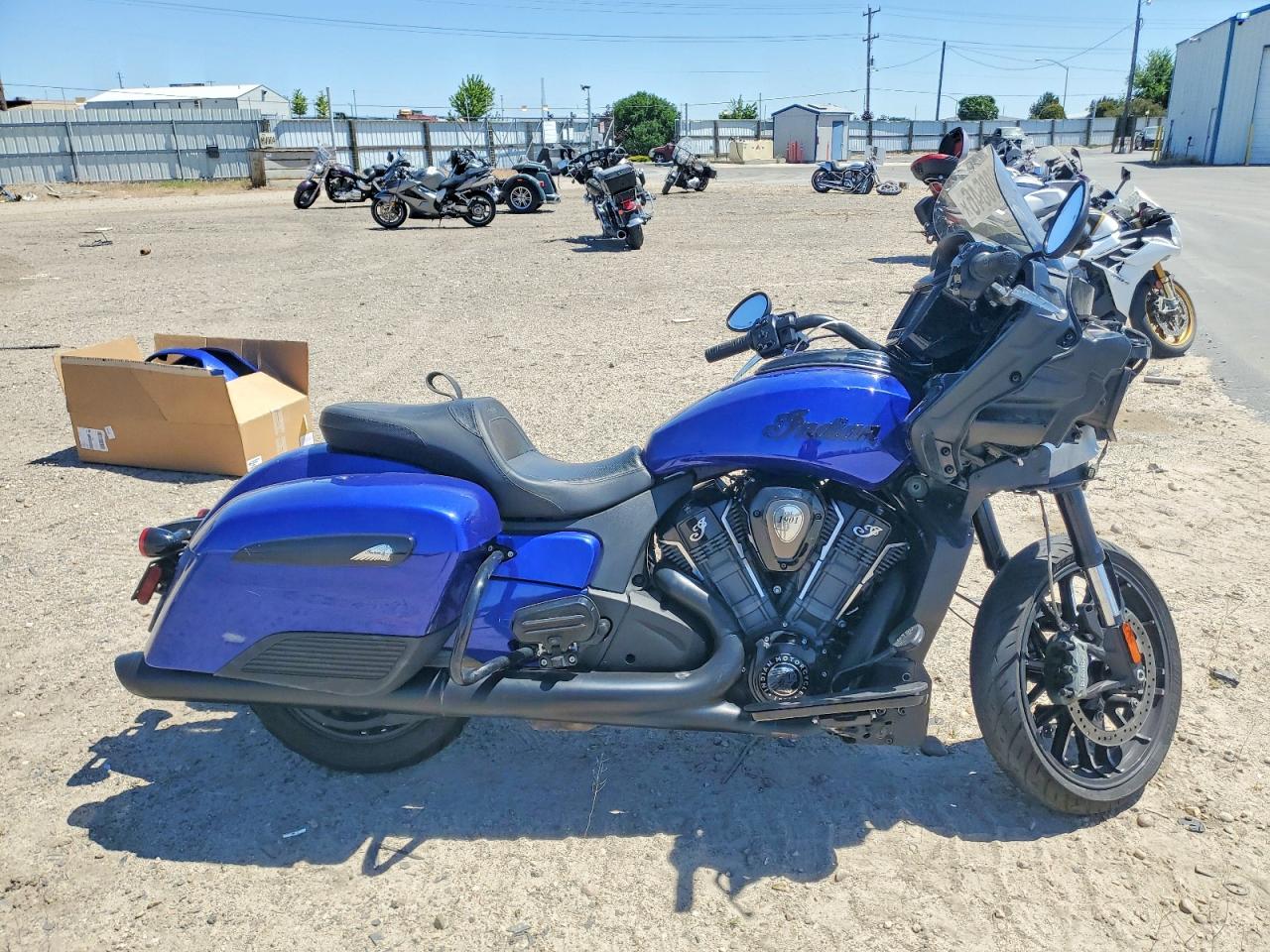 Salvage Indian Motorcycle Co. Pursuit Image
