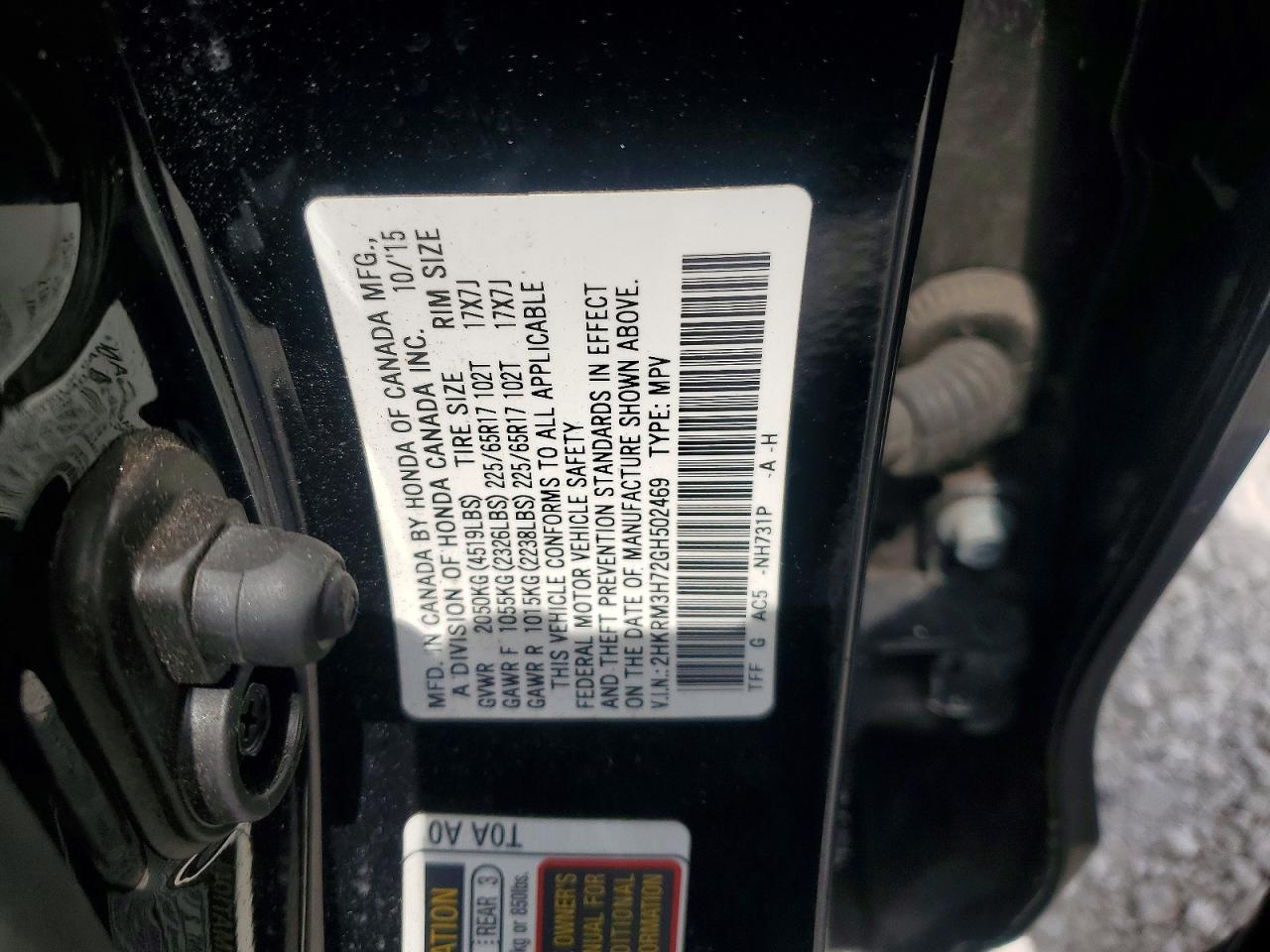 Honda Crv Exl