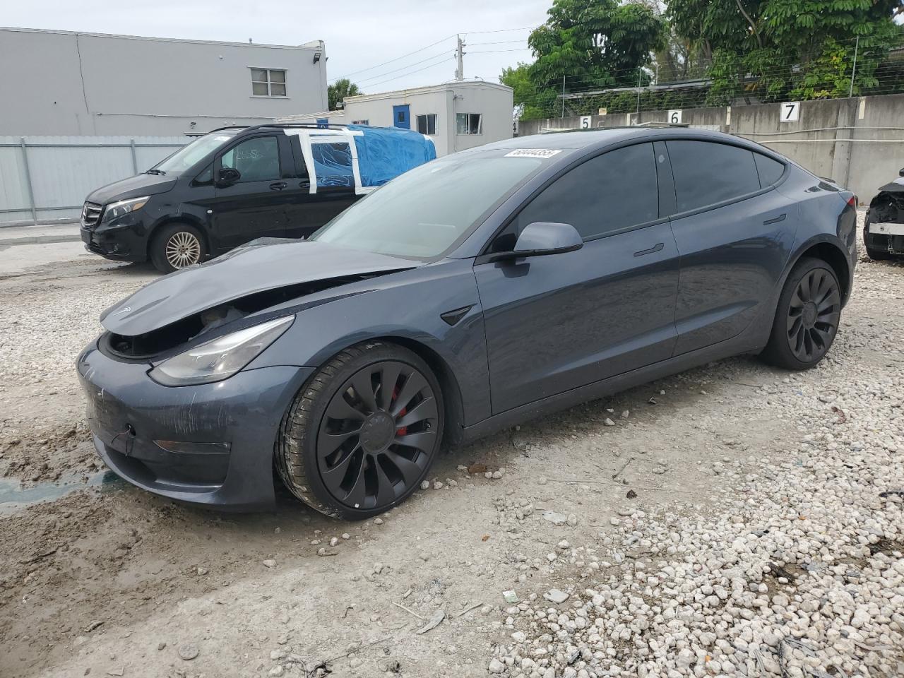 Salvage Tesla Model 3 Image