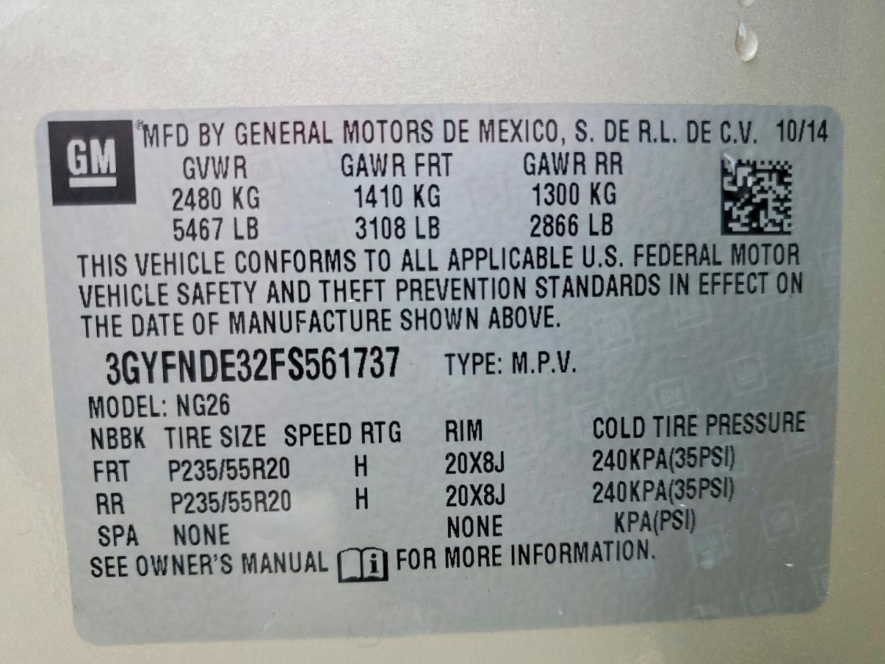 Cadillac SRX Premium Collection