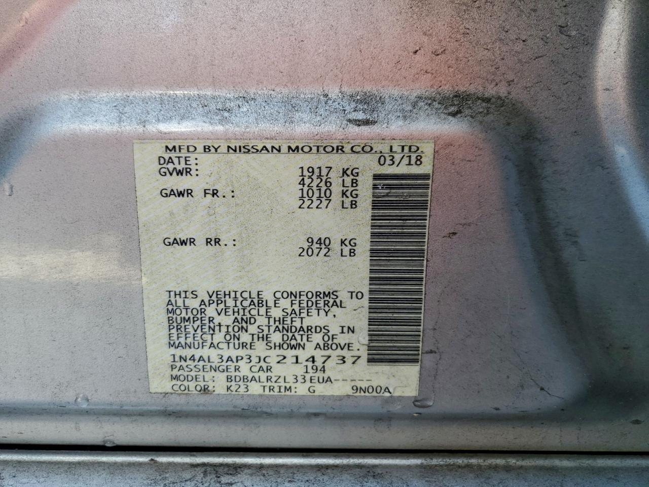 Nissan Altima 2.5