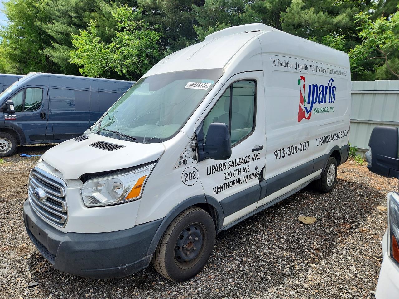 Salvage Ford Transit Image