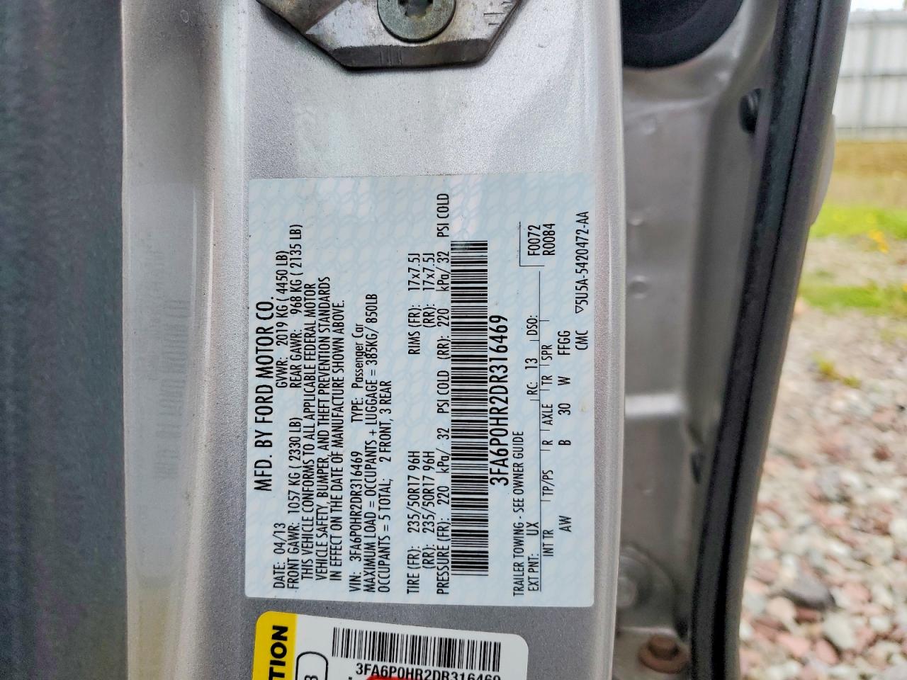 Ford Fusion Se