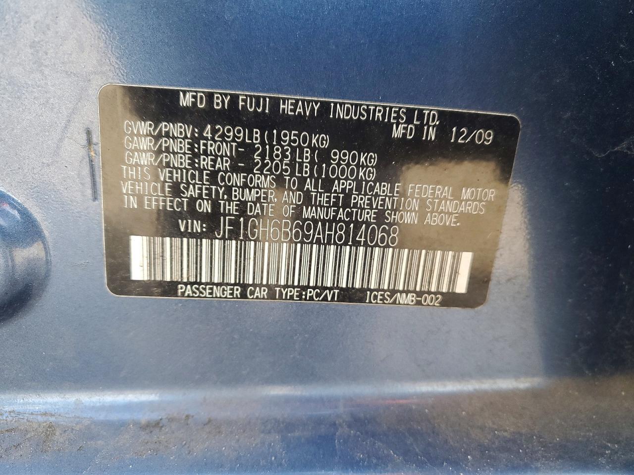 Subaru Impreza 2.5i Premium