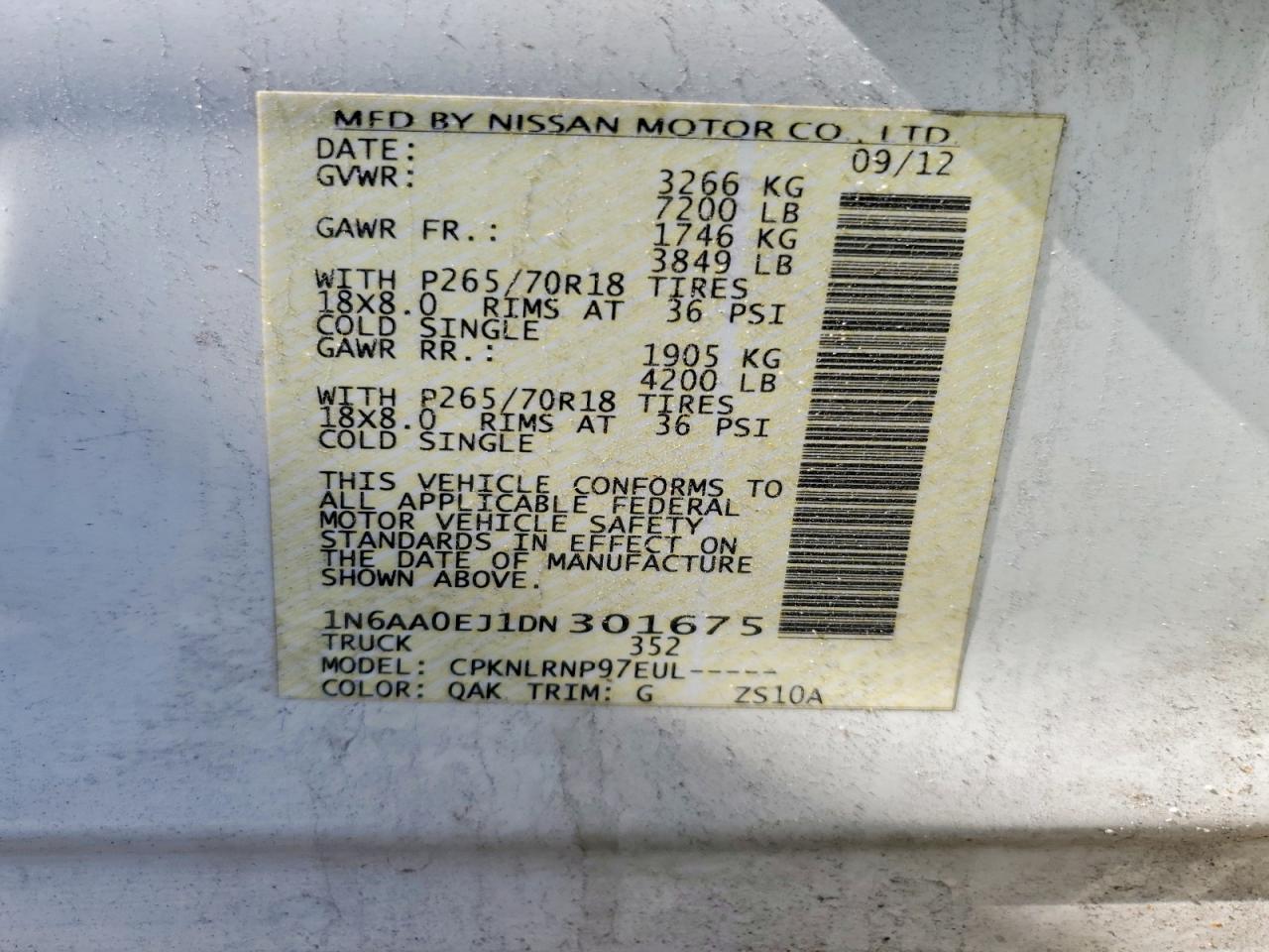 Nissan Titan S