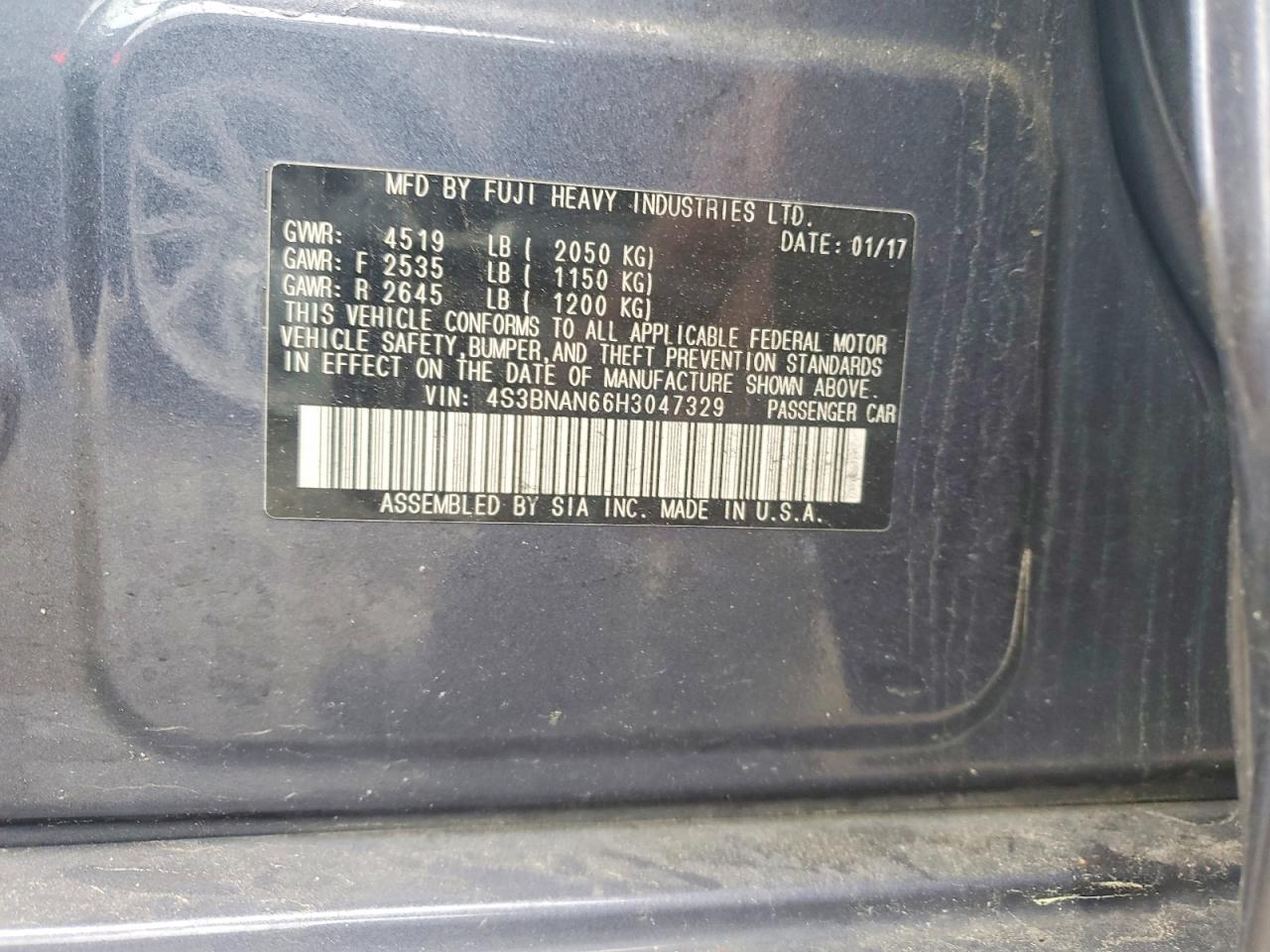 Subaru Legacy 2.5i Limited