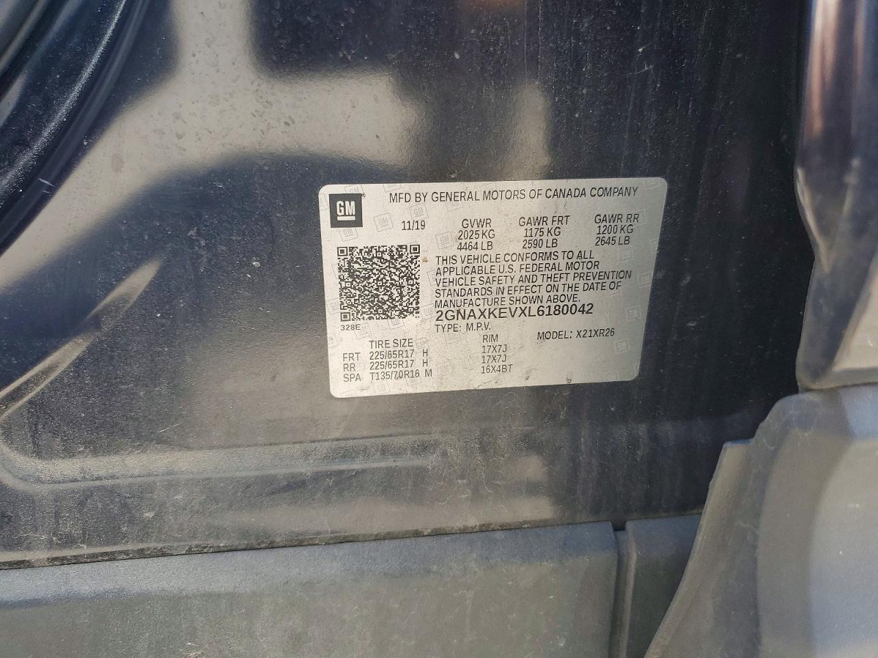 Chevrolet Equinox Lt