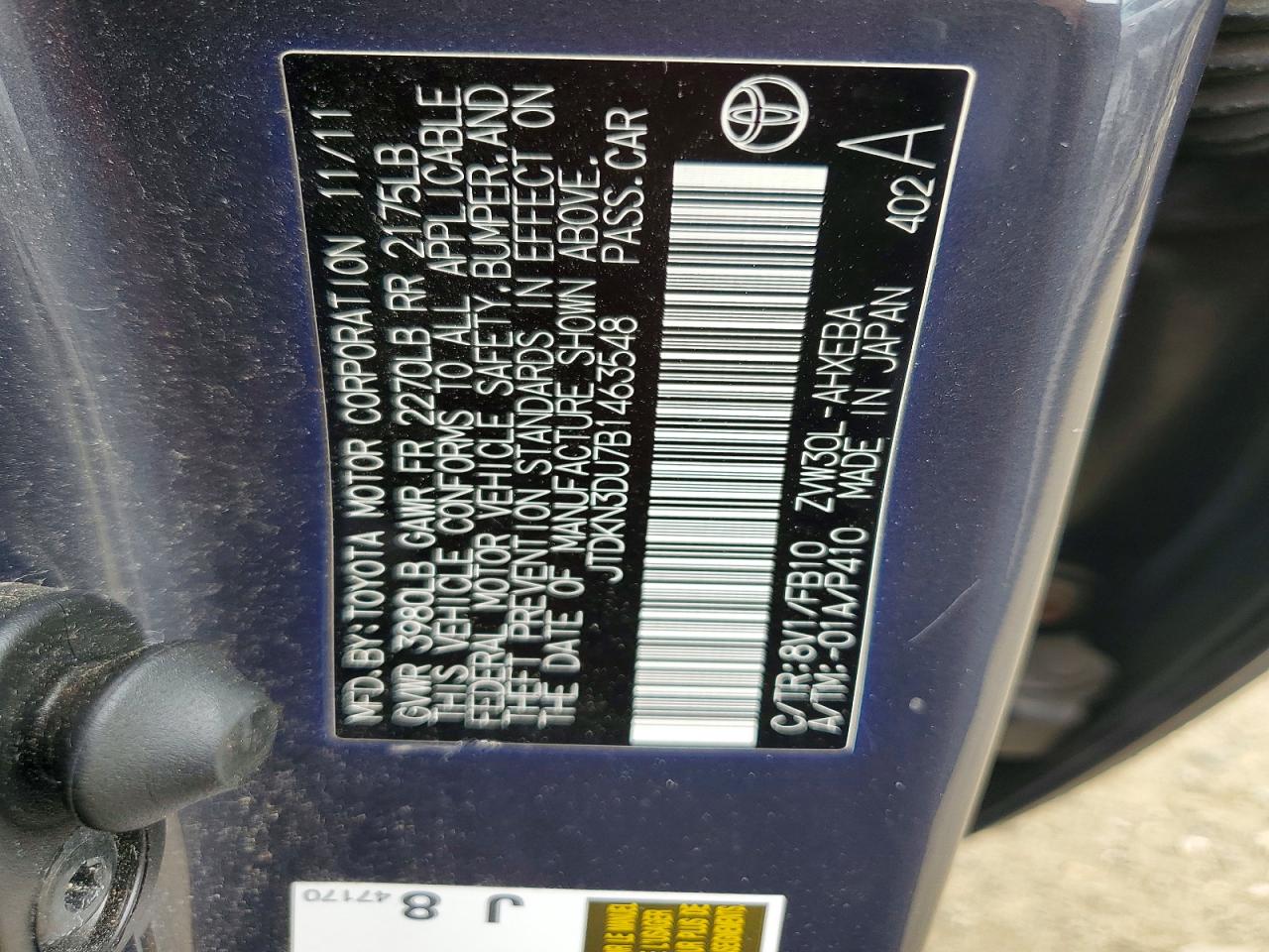 Toyota Prius Three