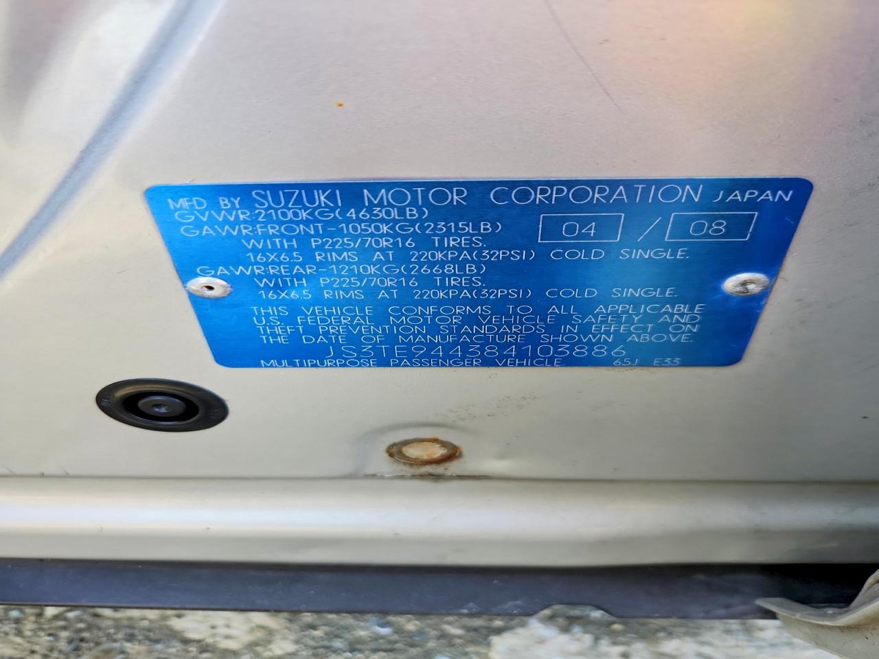 Suzuki Gr Vitara Xsport