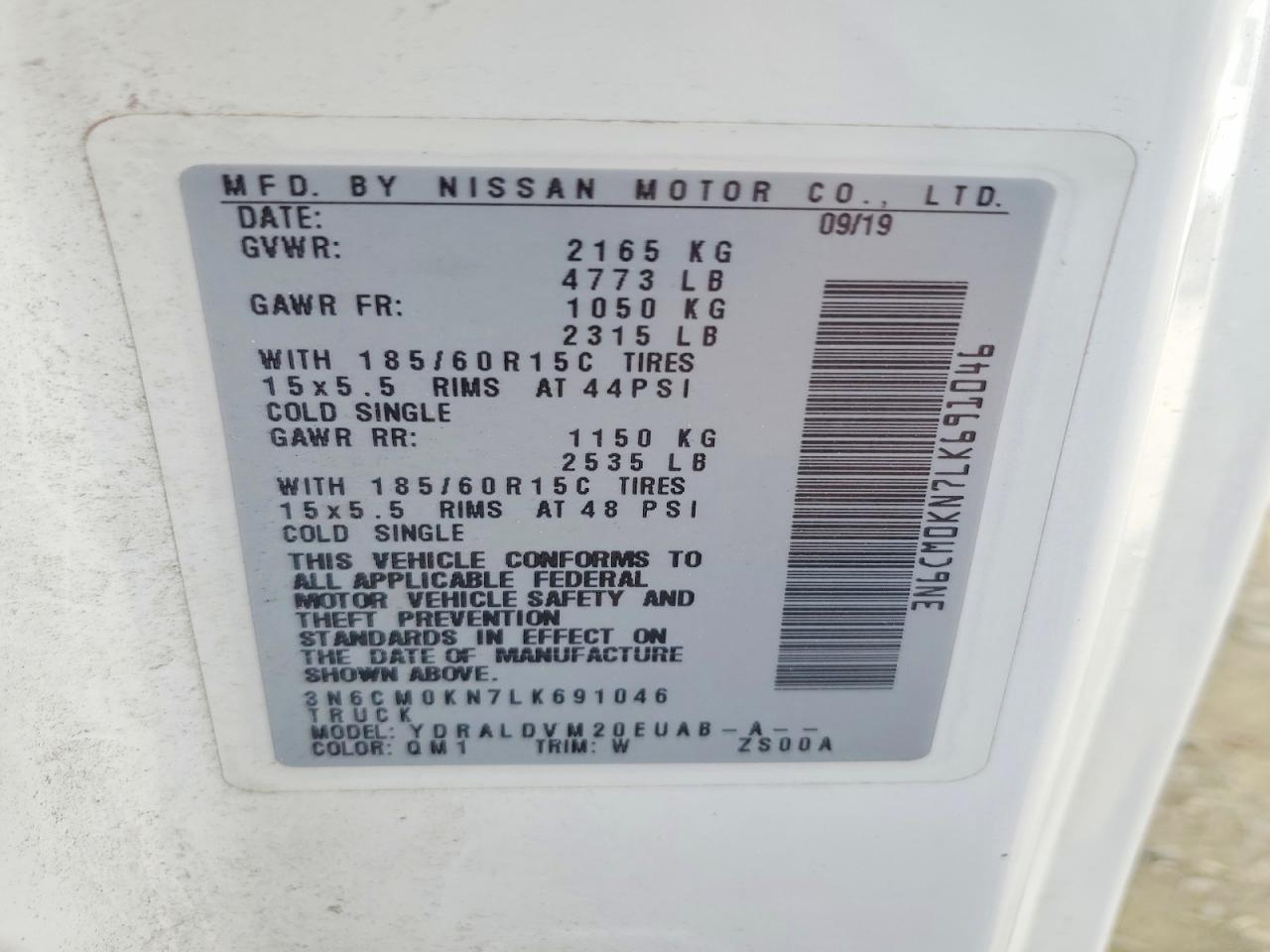Nissan Nv S