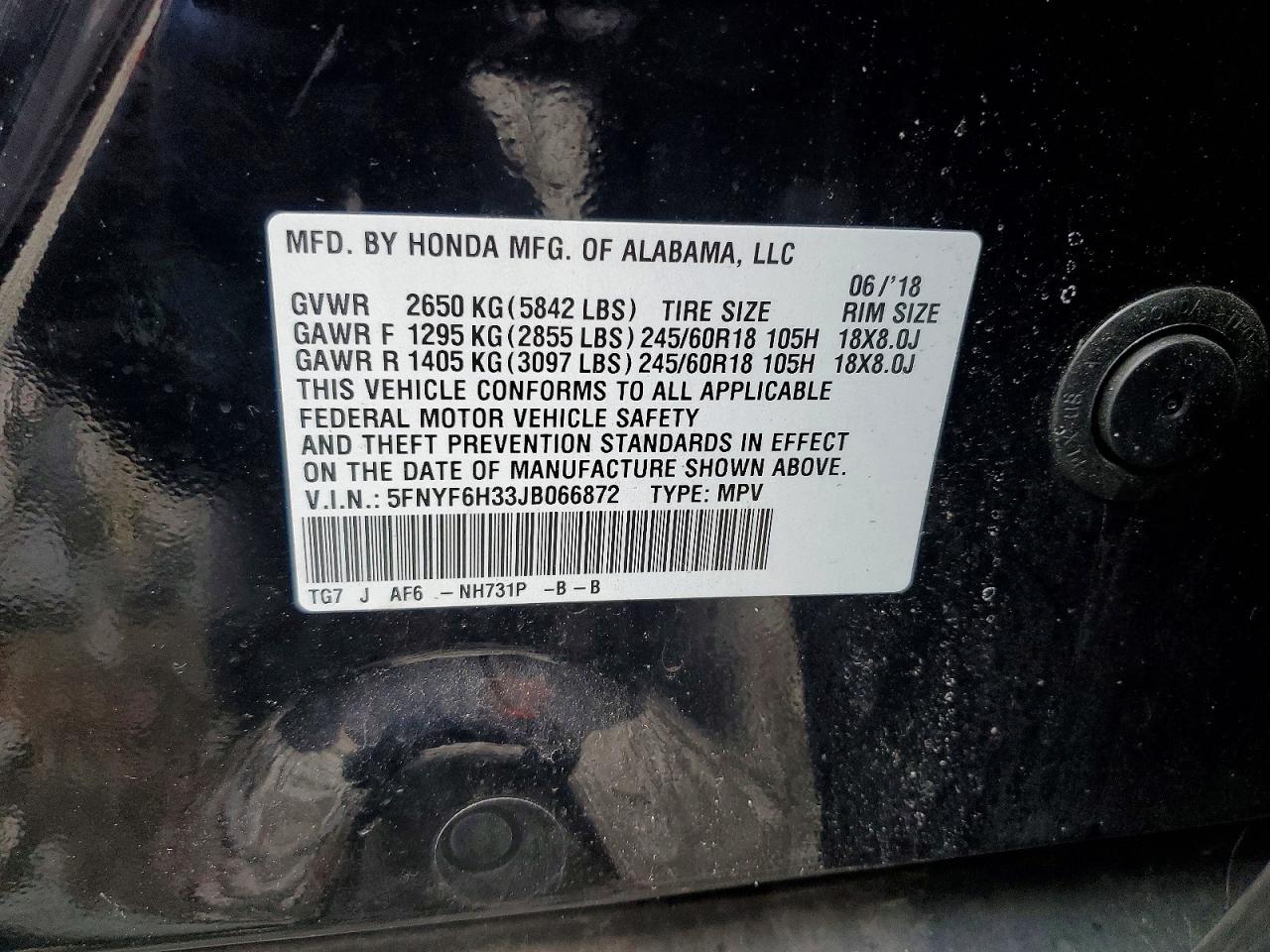 Honda Pilot Ex