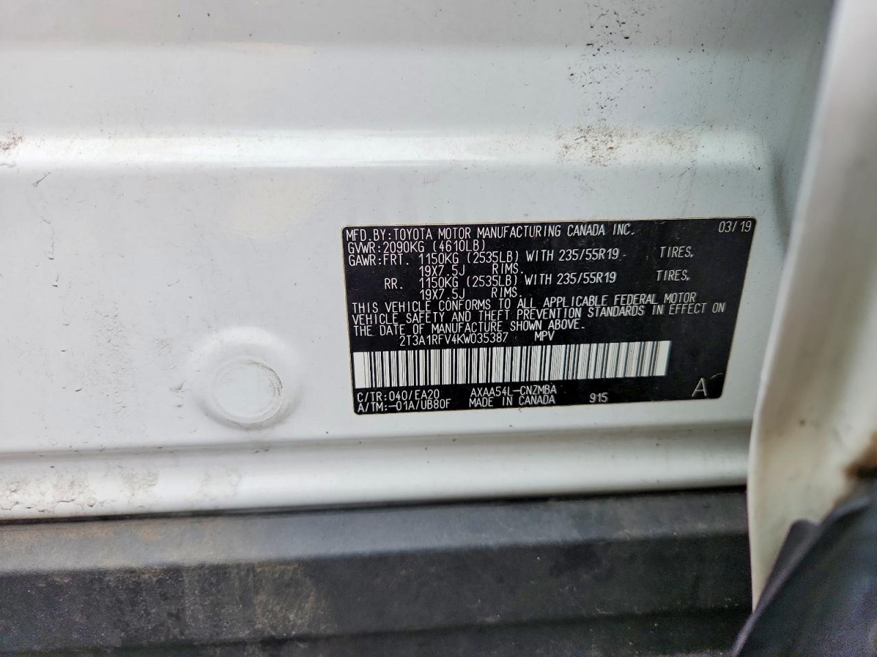 Toyota RAV4 Xle Premium