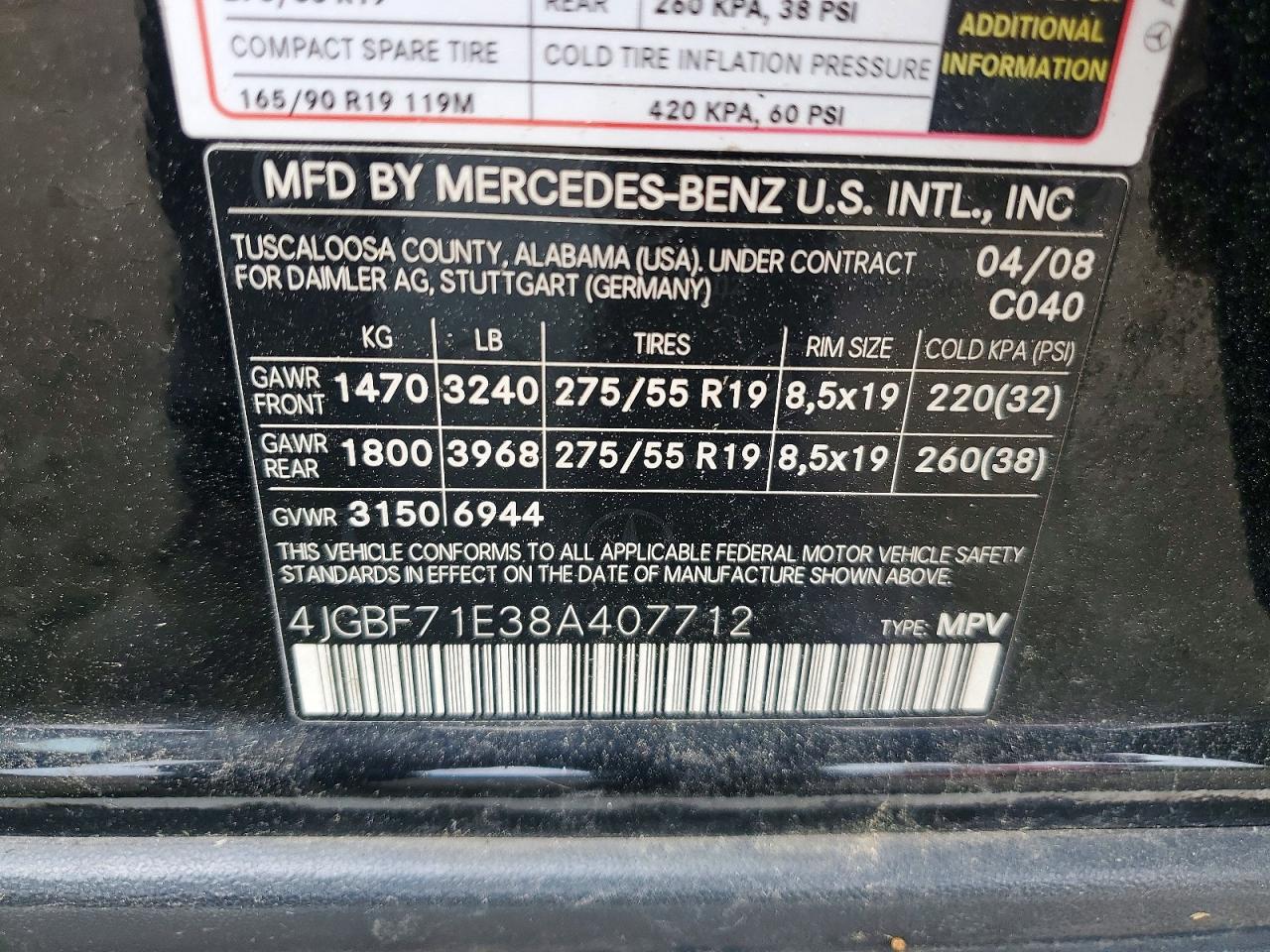 Mercedes-Benz G-Class 450 4matic