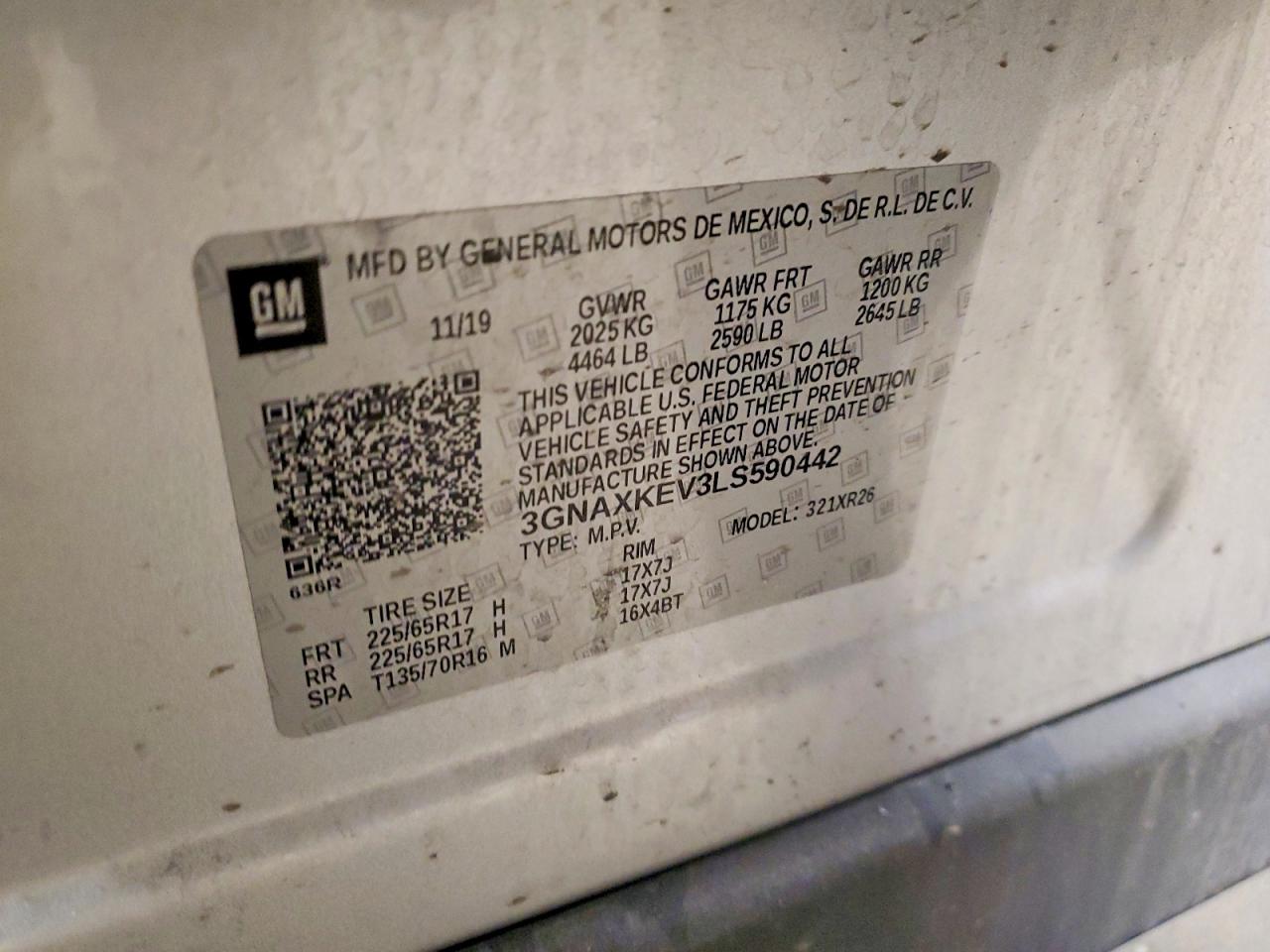 Chevrolet Equinox Lt