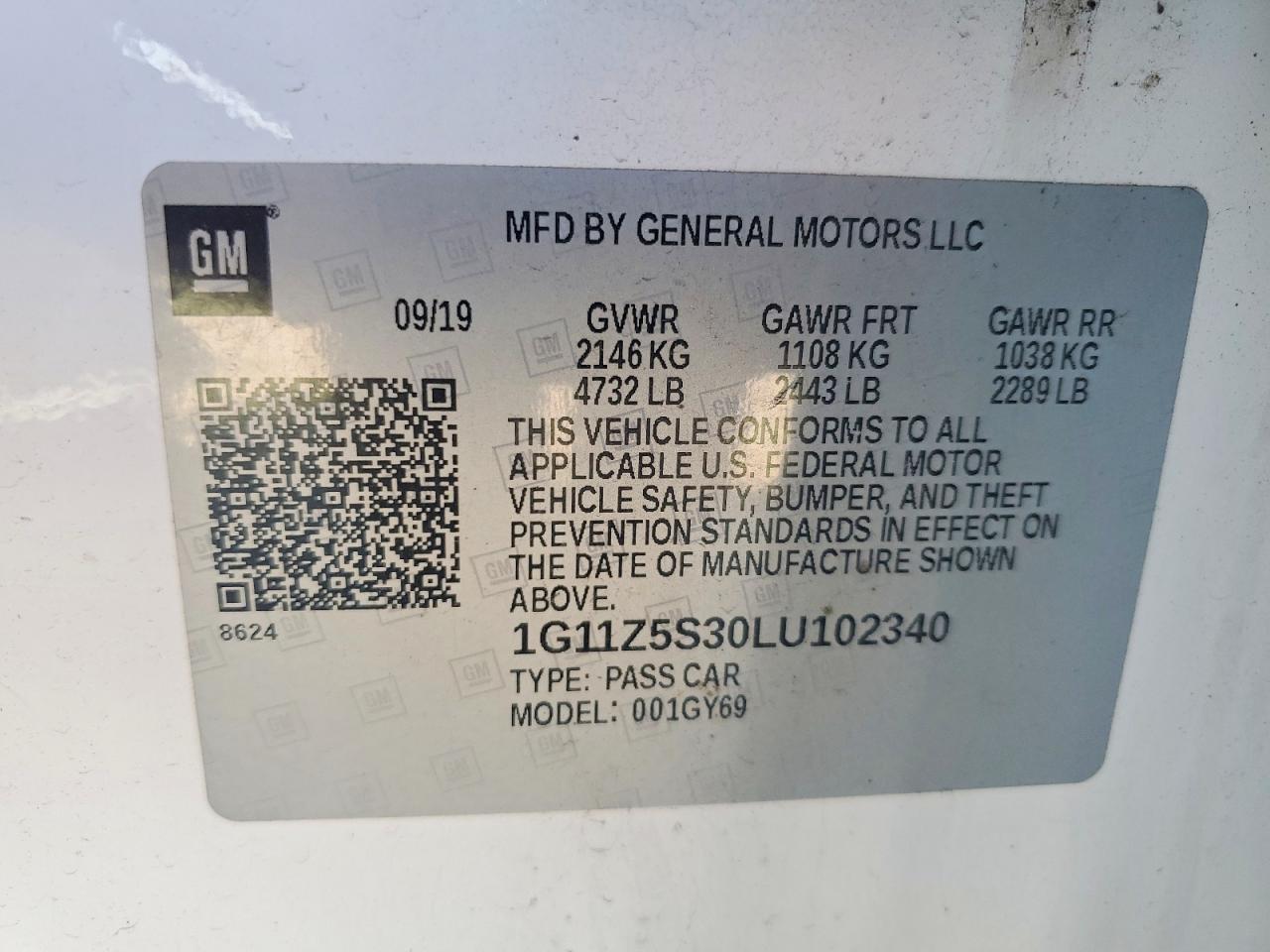 Chevrolet Impala Lt