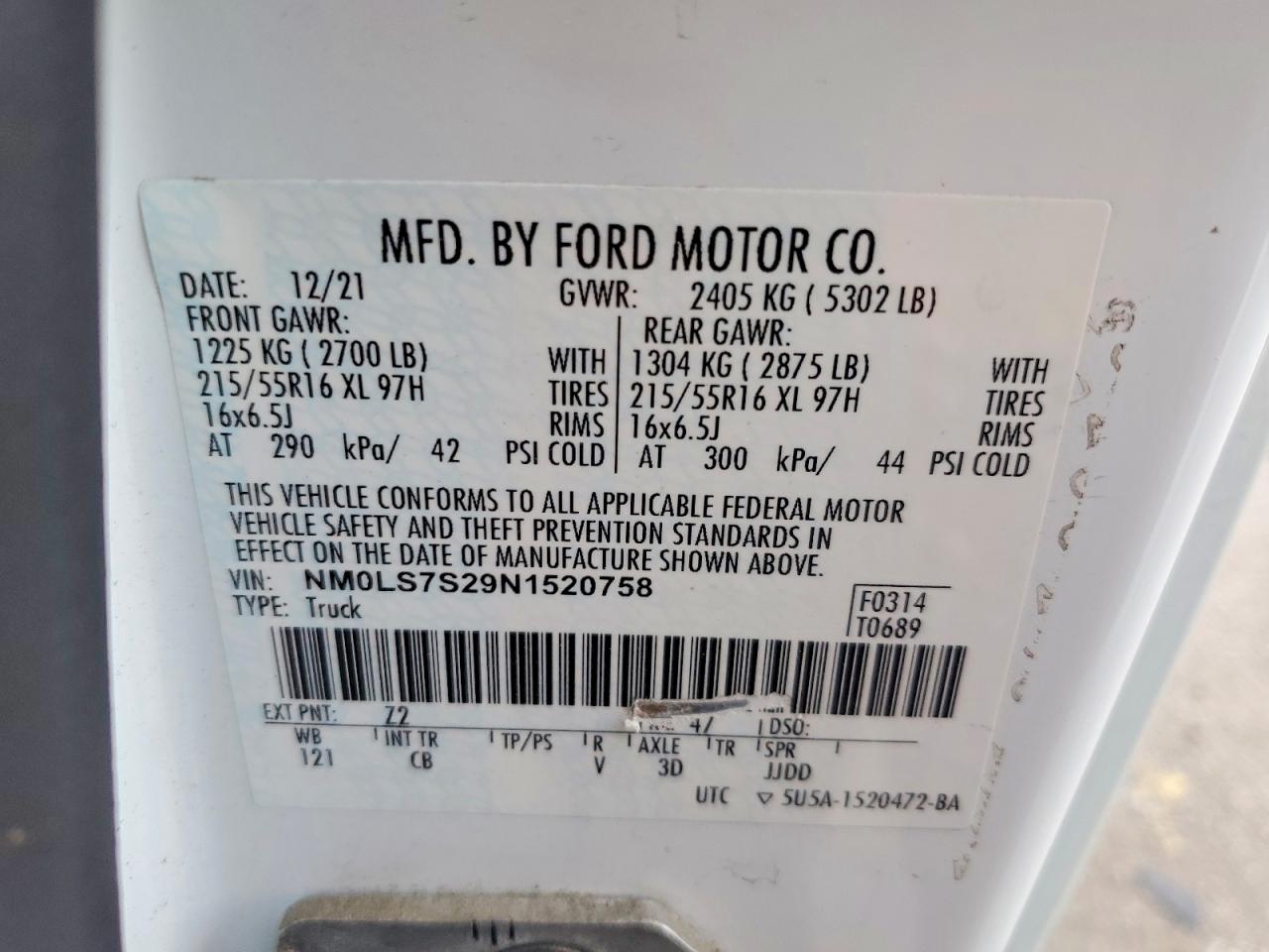 Ford Transit Xl