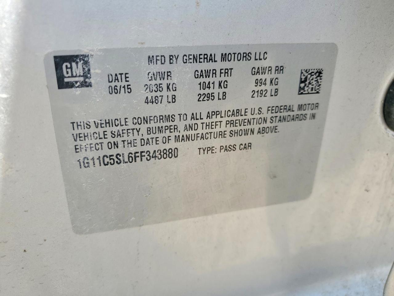 Chevrolet Malibu 1lt