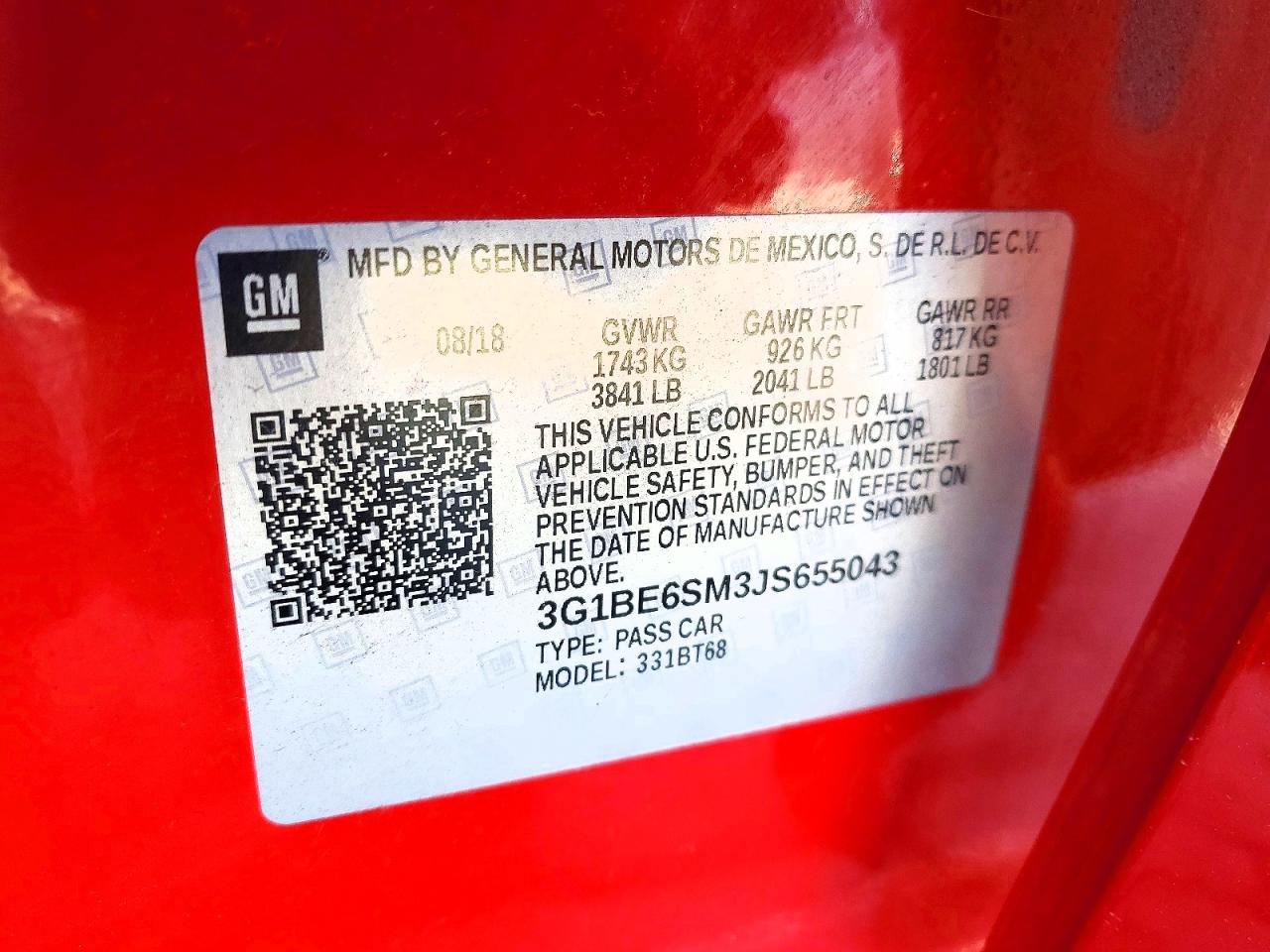 Chevrolet Cruze Lt