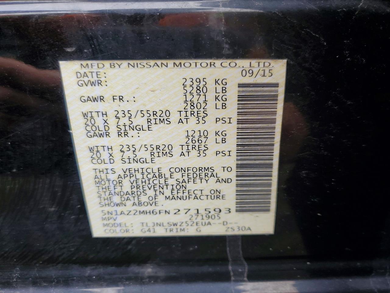 Nissan Murano Platinum