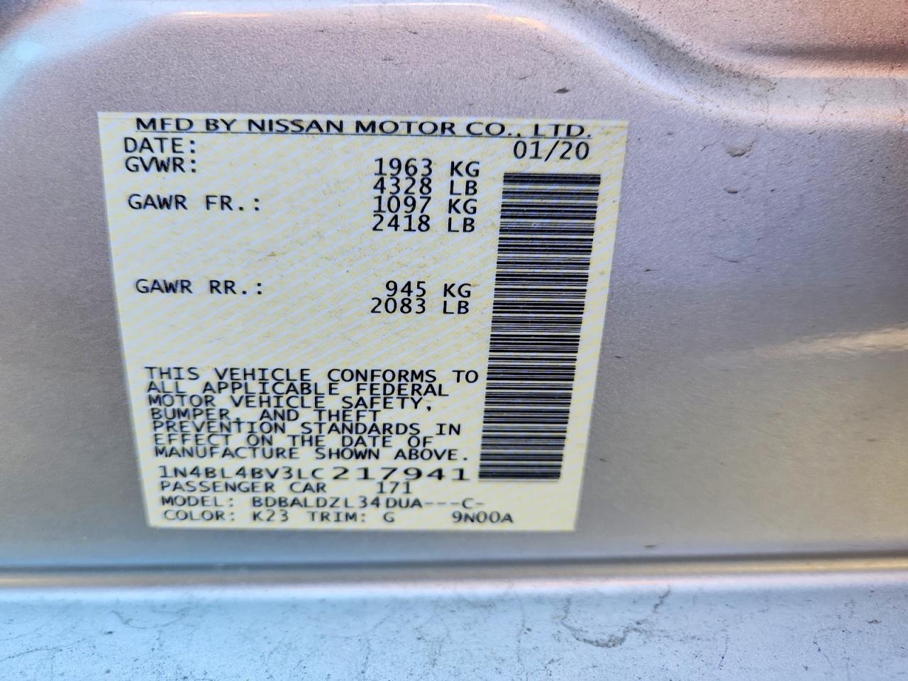 Nissan Altima S