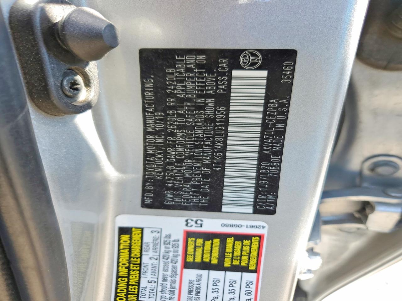 Toyota Camry Xse
