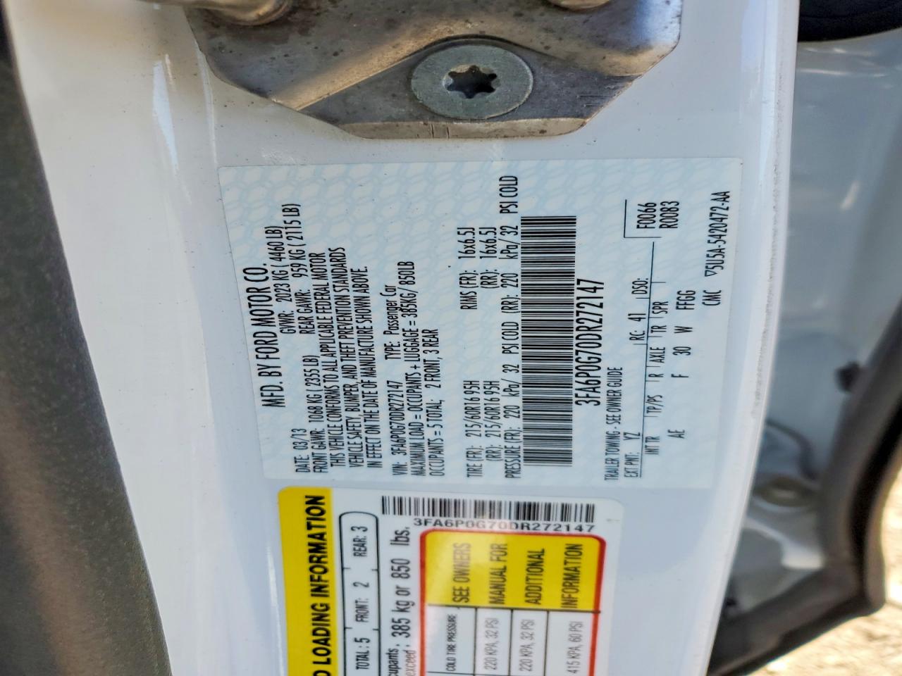 Ford Fusion S