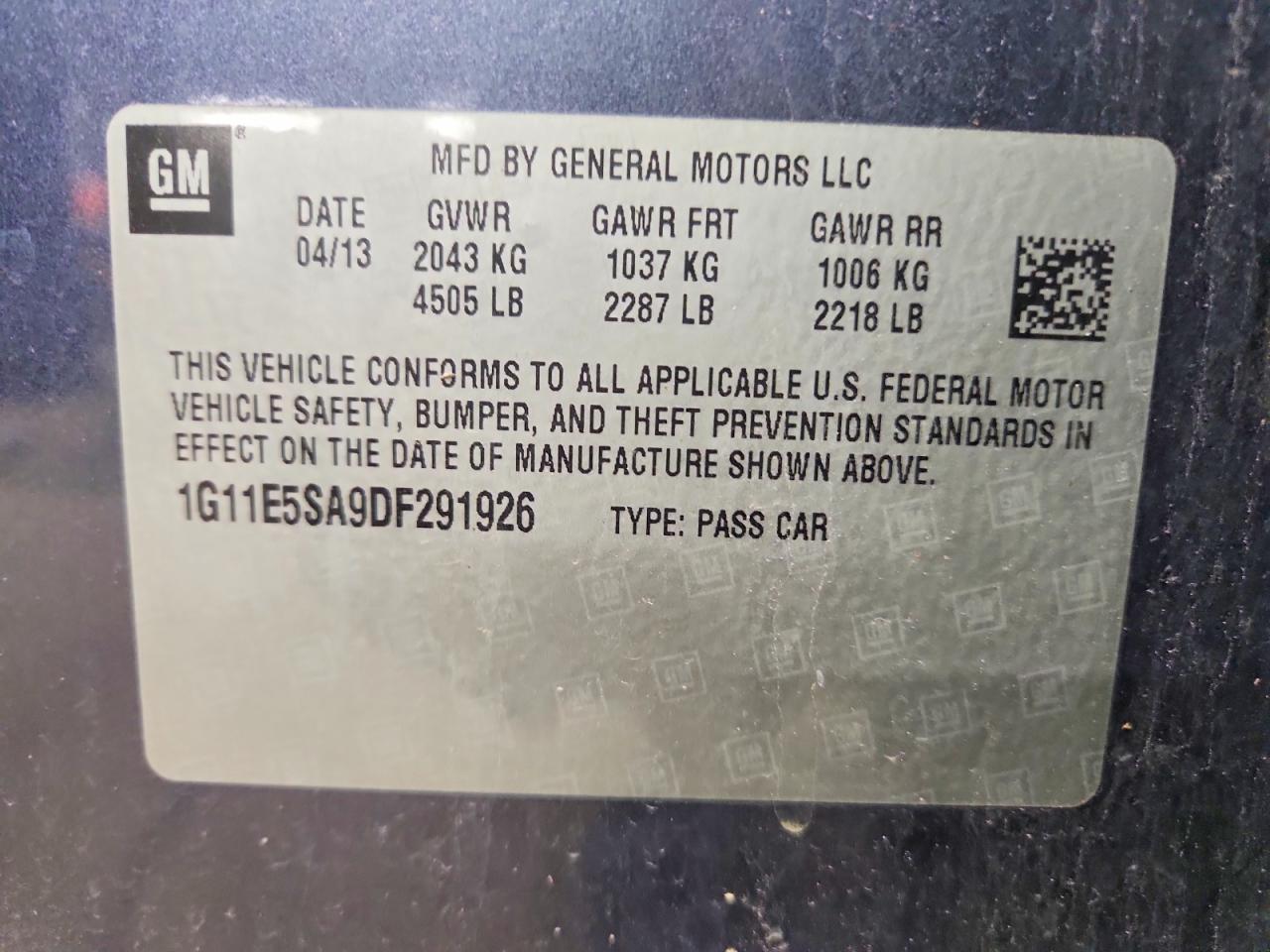 Chevrolet Malibu 2lt