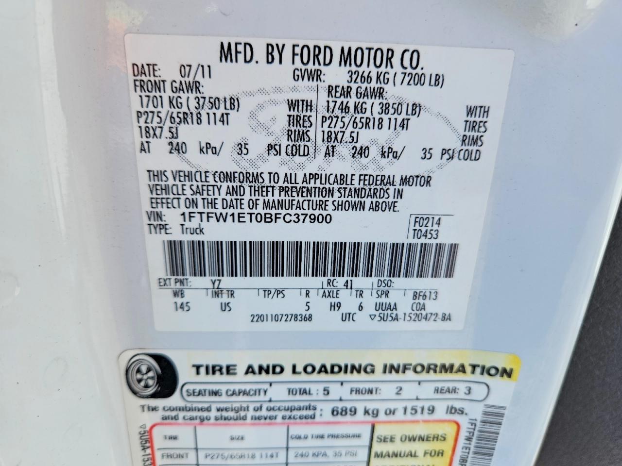 Ford F-150 Supercrew