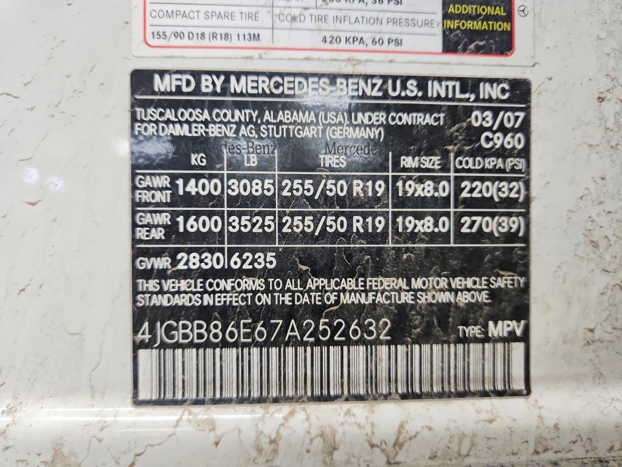 Mercedes-Benz M-Class 350