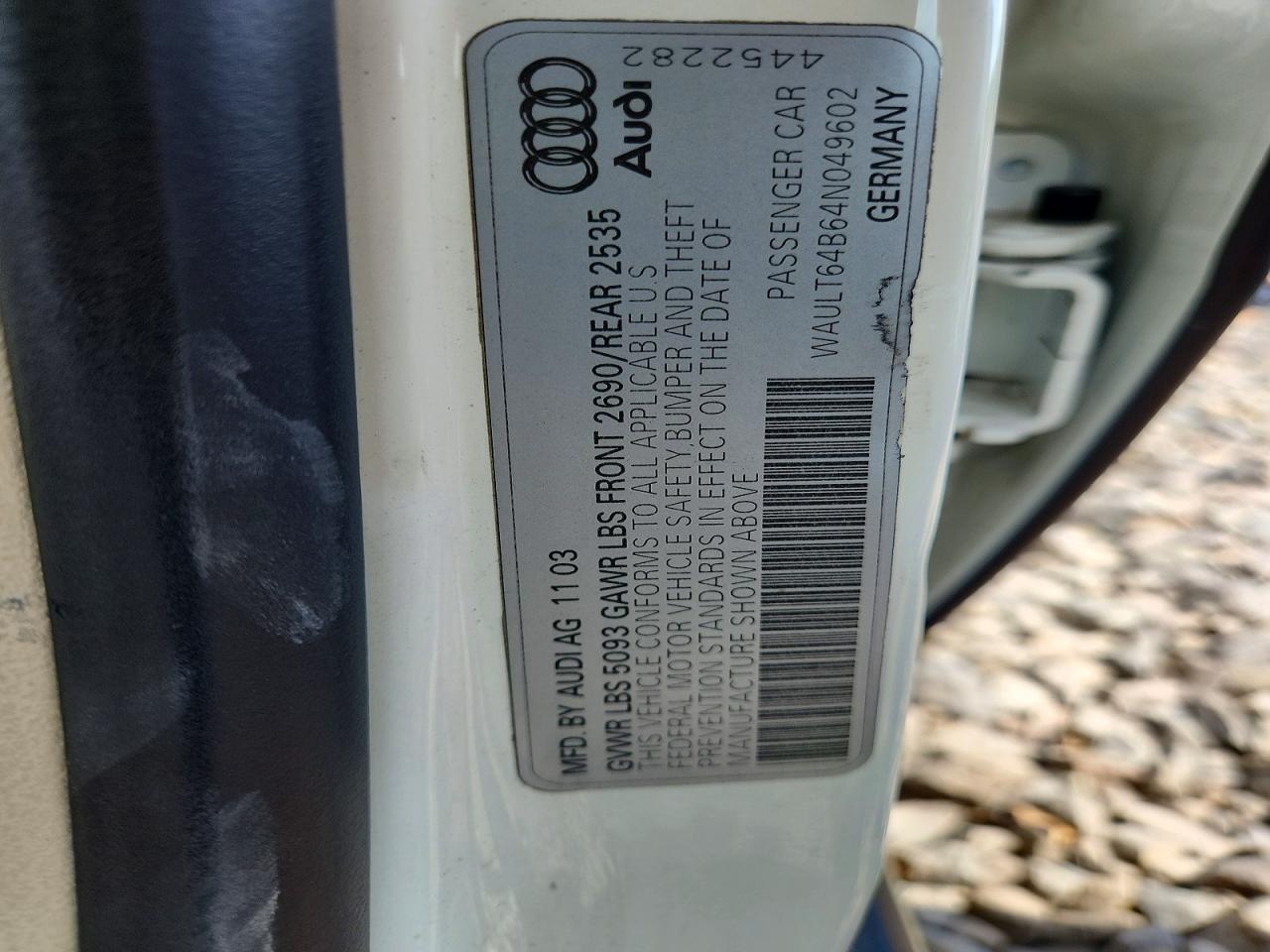Audi A6 3.0 Quattro