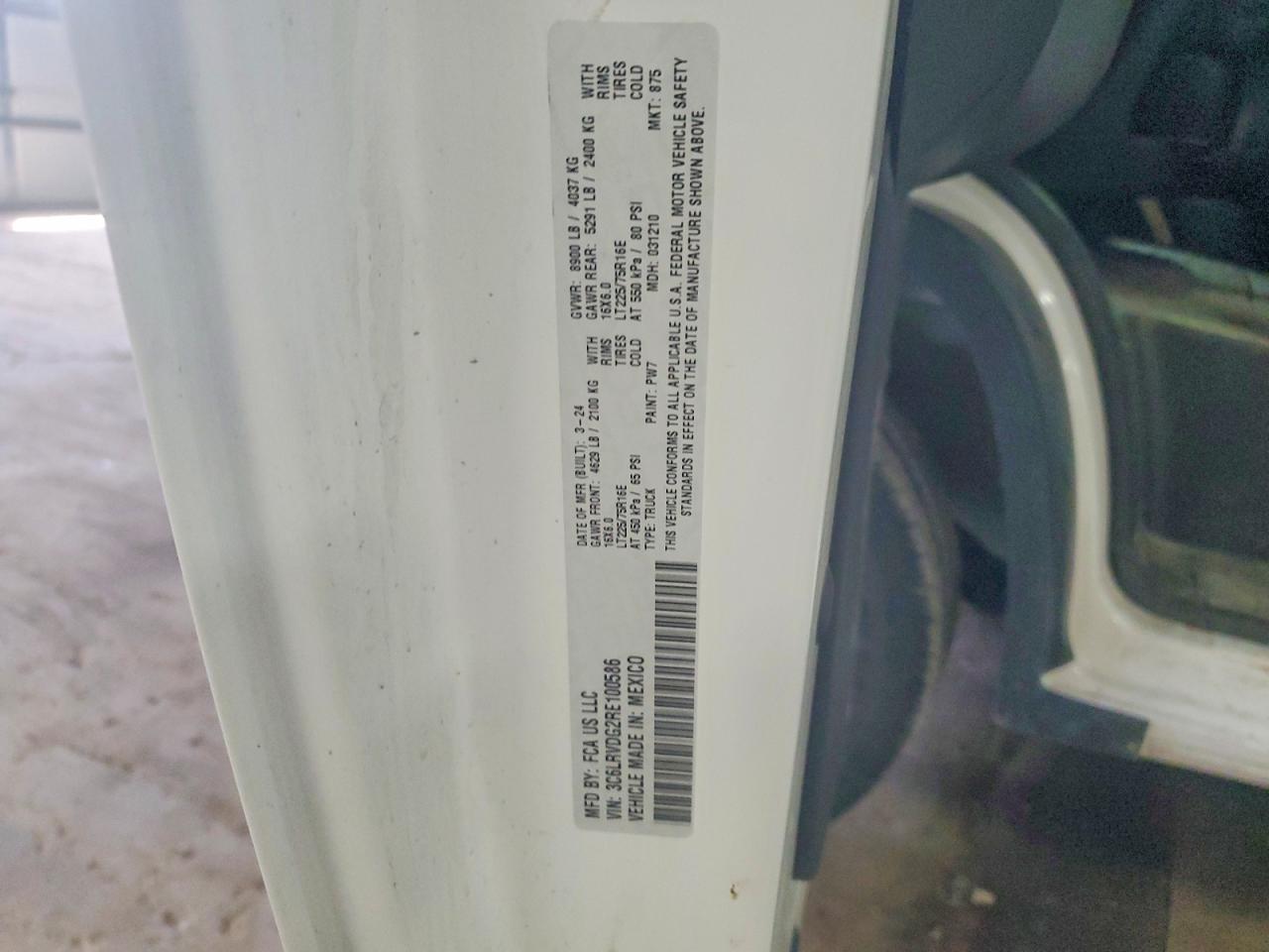 Ram Promaster 2500 High