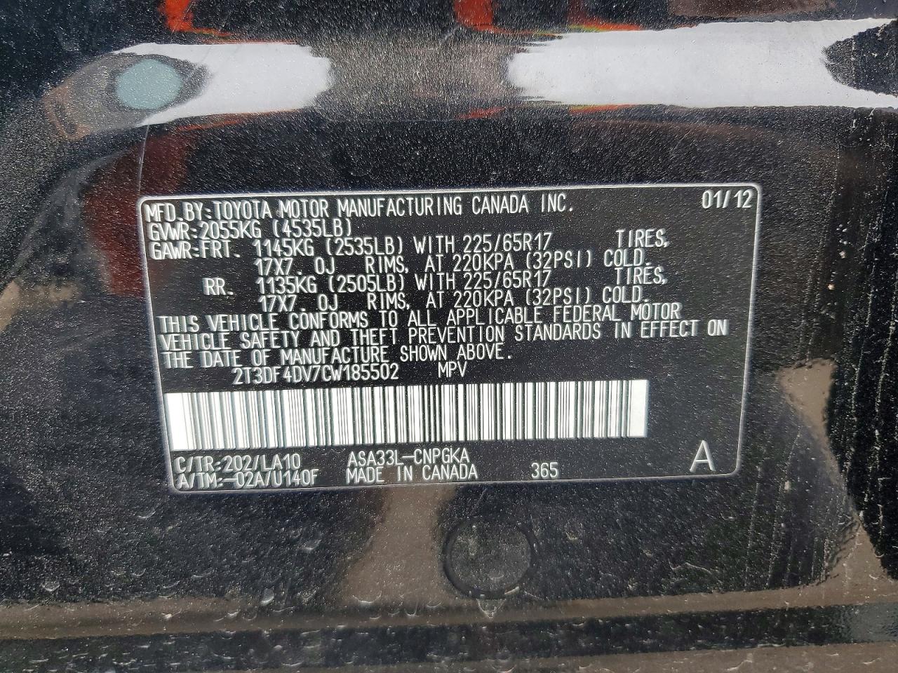 Toyota RAV4 Limited