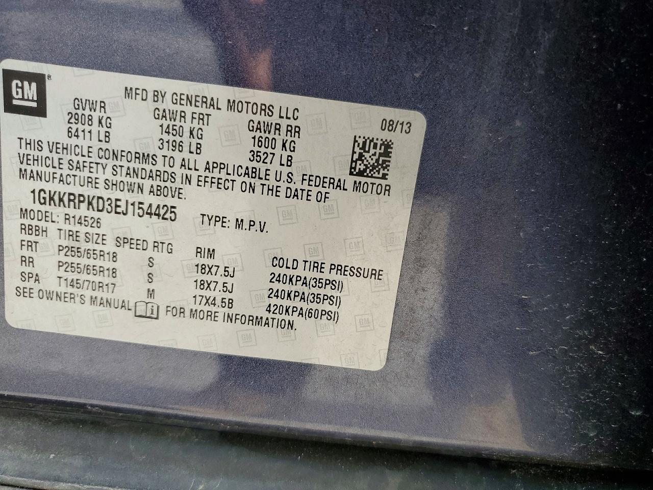 GMC Acadia Sle