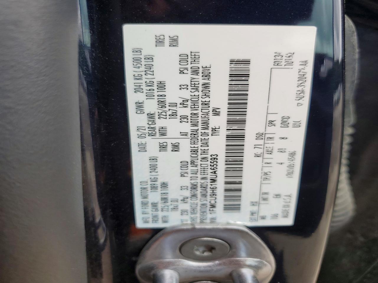 Ford Escape Sel
